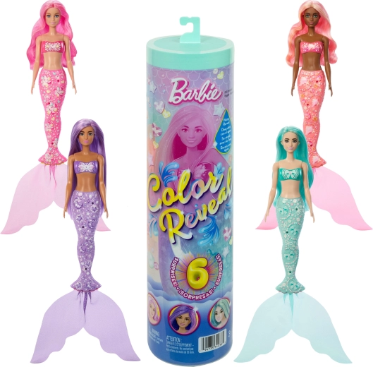 Barbie Color Reveal изненада – русалка с аксесоари