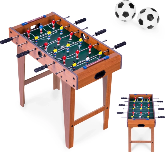 Дървен джаги (настолен футбол) 69x35 см за деца: ECOTOYS