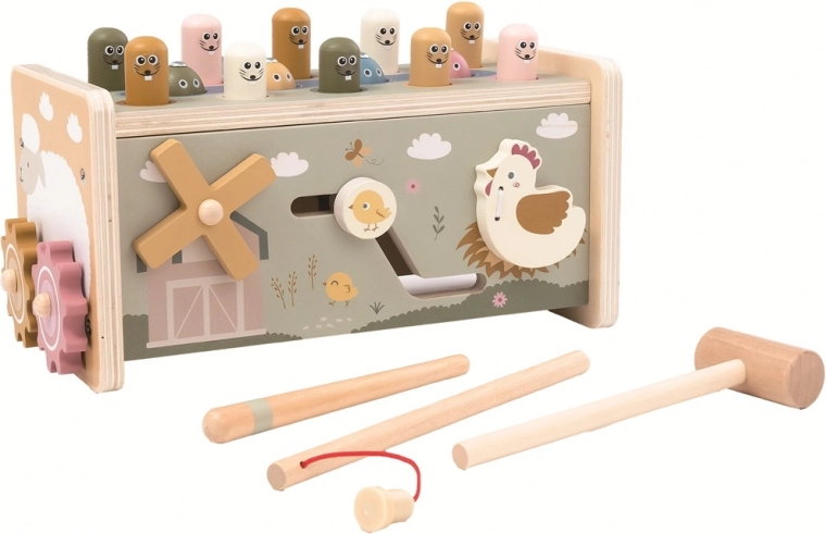 Чукане на къртици за сила и прецизност