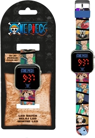 One Piece дигитален LED часовник