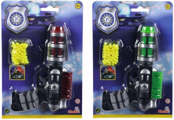 Space ball blaster with ammo 18 cm, 2 colors