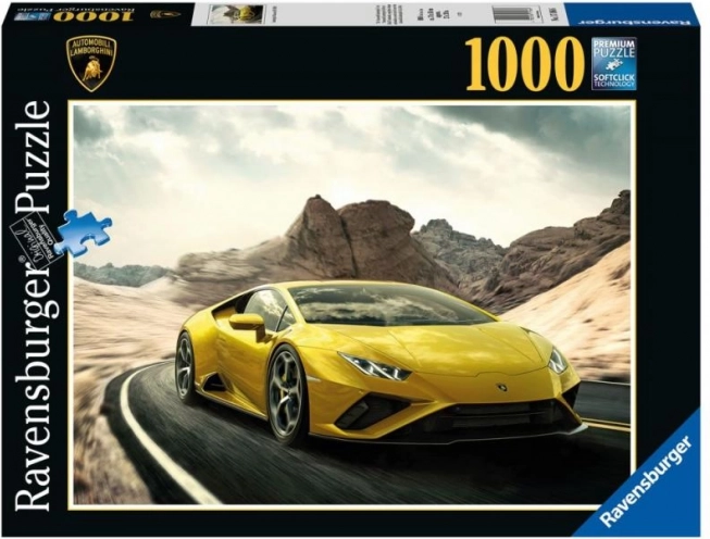Пъзел Lamborghini Huracán EVO RWD 1000 части Ravensburger