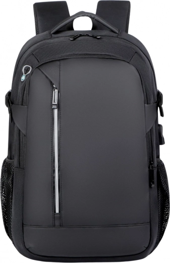 Urban backpack with USB, laptop pocket and reflective elements 16L 45cm