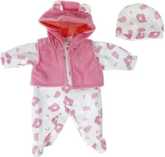 Hooded vest with ears