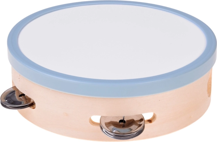Tambourine and maracas for rhythmic play