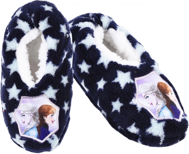 Детски пантофи Disney Frozen тъмносини