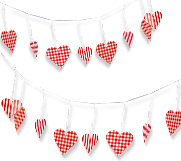 Checkered and striped motifs