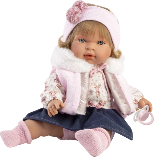 Realistic sounds and soothing with the pacifier