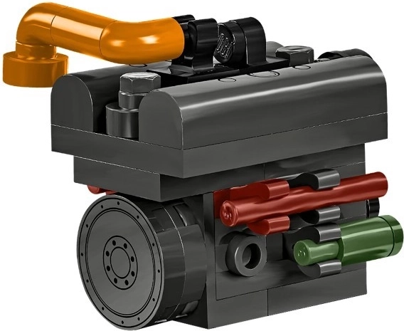 Removable Maybach engine and access to the interior
