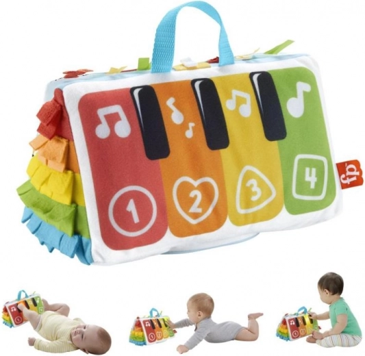 Fisher-Price меко музикално пиано за бебета 0+