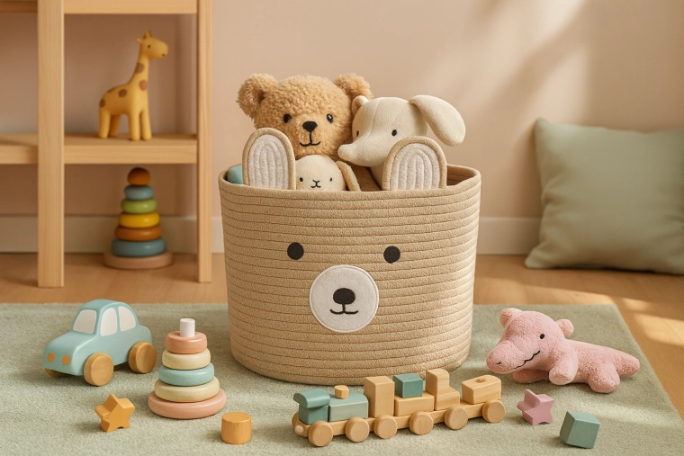 Практична организация на играчки и аксесоари