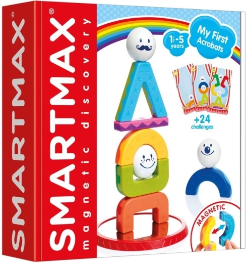 SmartMax Моите първи акробати – магнитен конструктор за най-малките