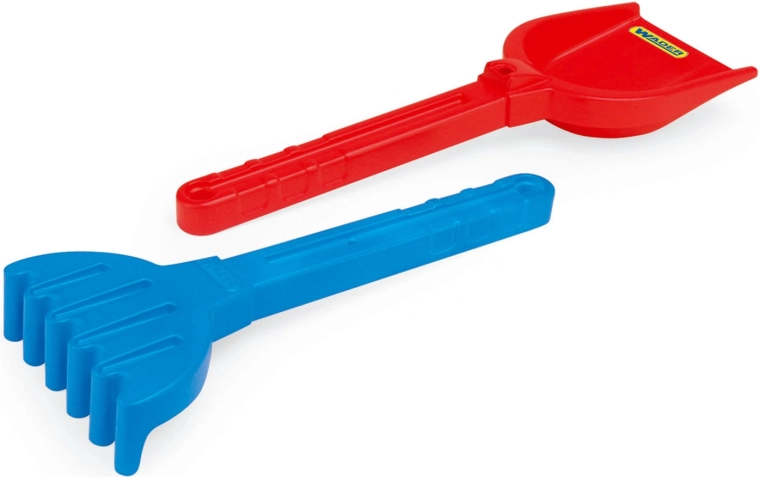 Practical rake for leveling and raking