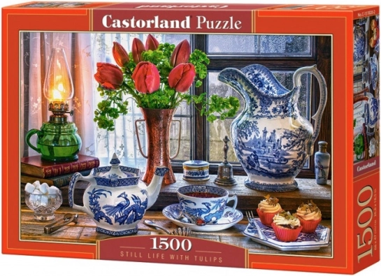 Puzzle 1500 Pieces Still Life with Tulips