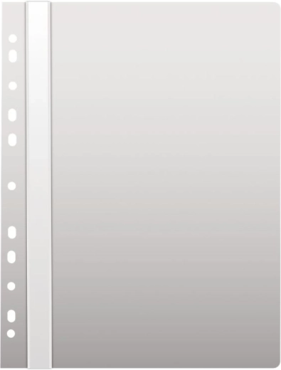 A4 Fastener Folder with Euro-Perforation white