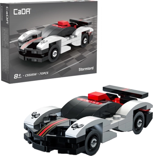 CaDA building set racing car Stormlord (70 pieces)