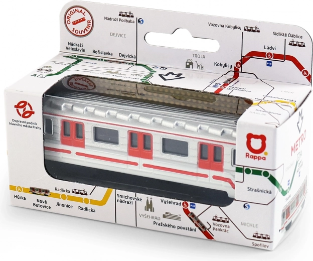 Mini metal subway set 8 cm
