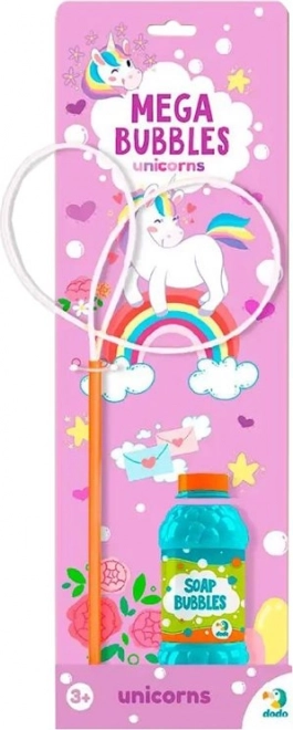 Mega Bubble Blower Unicorns 450ml