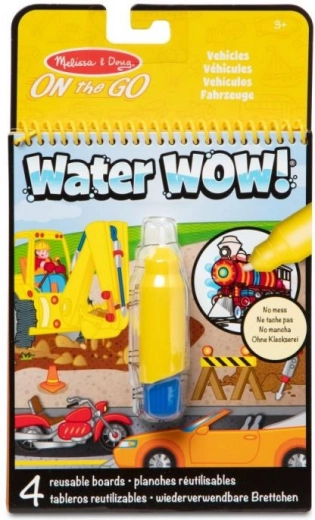 Водни оцветяванки Water Wow Превозни средства – Melissa & Doug