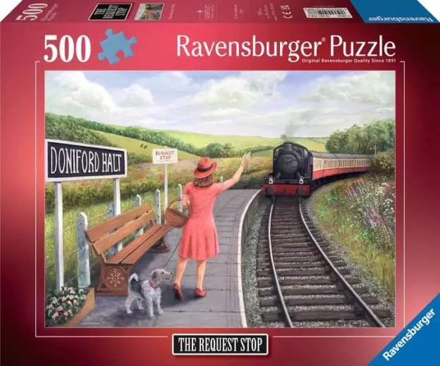 Пъзел Ravensburger „Спирка при поискване“ – 500 части