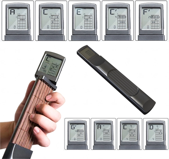 LCD дисплей с акорди и тренировъчни режими