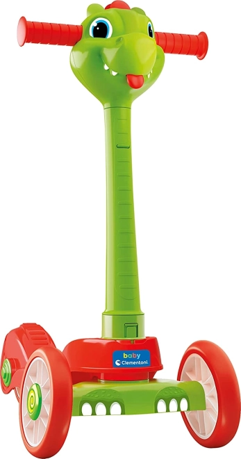 Детска тротинетка дракон CLEMENTONI BABY