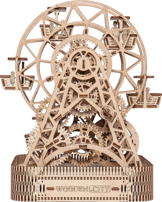 Дървен модел на виенско колело WOODEN CITY