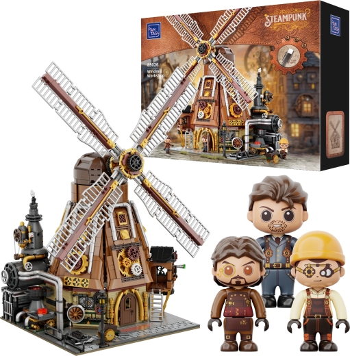 PANTASY Building Set – Steampunk Windmill Workshop