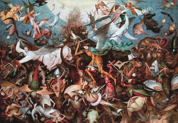 Clementoni puzzle Museum Collection: The Fall of the Angels 1000 pieces