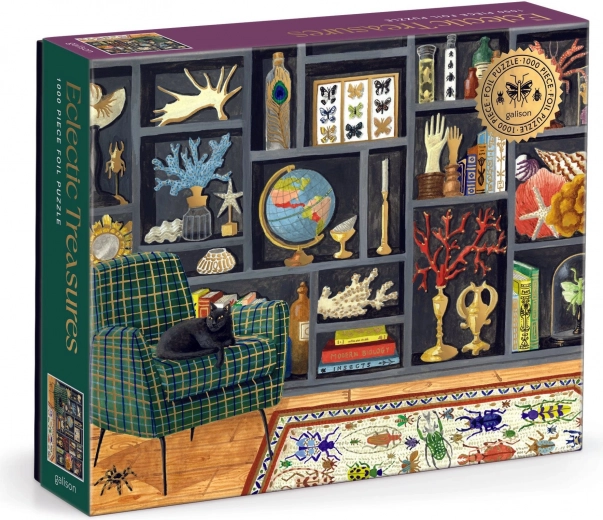 Metallic Puzzle Eclectic Treasures 1000 Pieces GALISON