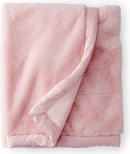 Carter's детско двуслойно одеяло от изкуствена кожа Pink 80 × 110 см