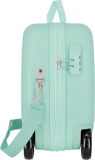 Durable ABS shell for safer travel