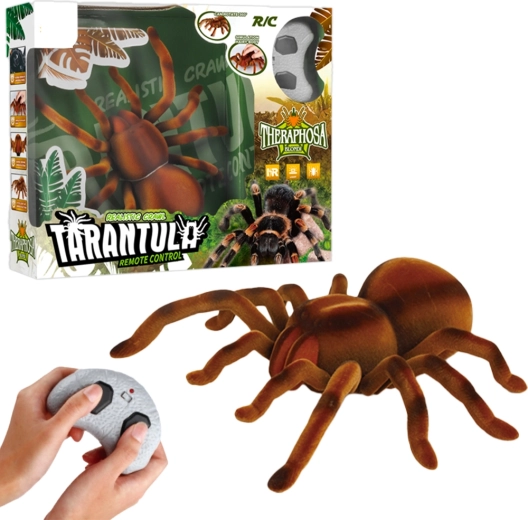 RC Tarantula Spider with Glowing Eyes and Biomimicry