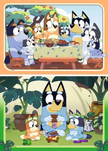 Пъзел Bluey 2x24 части
