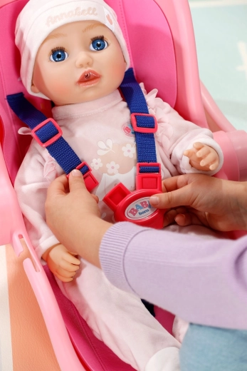 Securely seating the doll