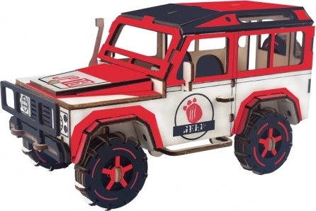 Дървен 3D пъзел SUV