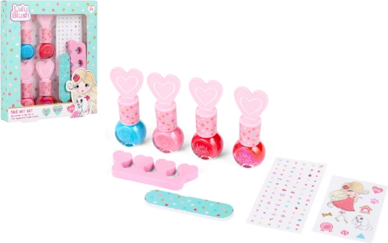 Create It! Lulu Blush nail art set