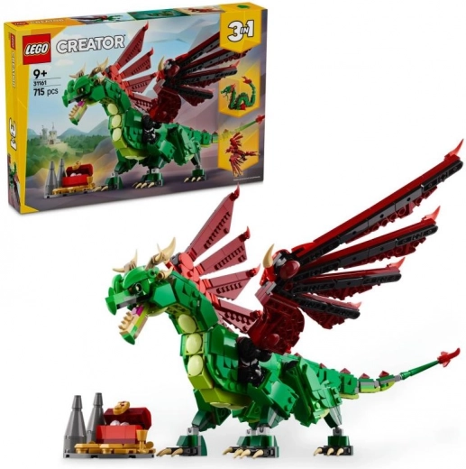 LEGO Creator 3 в 1 31161 Средновековен дракон