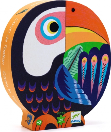 DJECO Toucan Coco Puzzle 24 pieces
