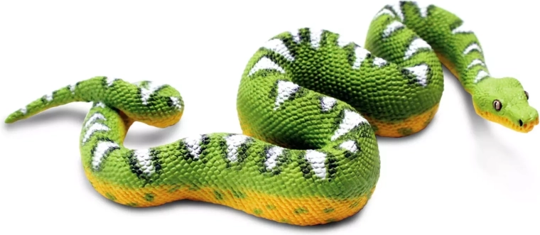 Safari Ltd. green vine snake figurine - 1 piece