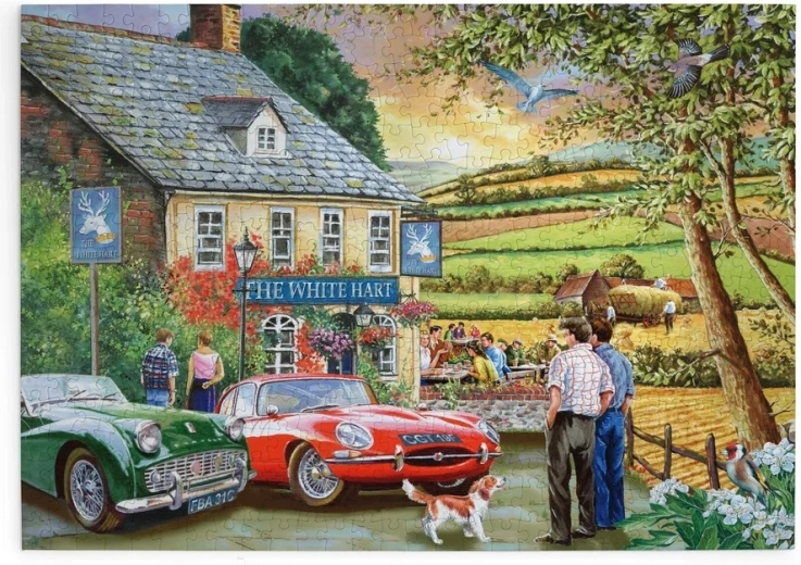 House of Puzzles A Pleasant Evening Jigsaw Puzzle, 500 Pieces