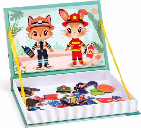 Practical book-shaped case