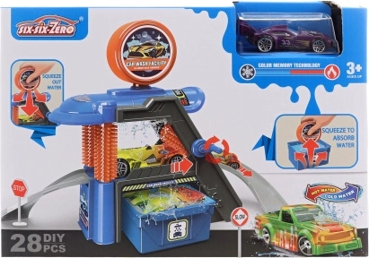 Car Wash Playset with Color-Changing Car