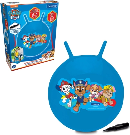 Скачаща топка с дръжки PAW Patrol синя 45 см от Lexibook