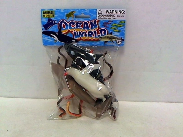 Sea Animals Set – 4 Figurines