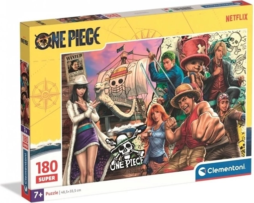 Clementoni пъзел One Piece Netflix 180 части