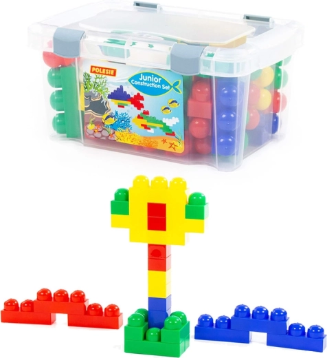 Building set in a suitcase – 54 pieces