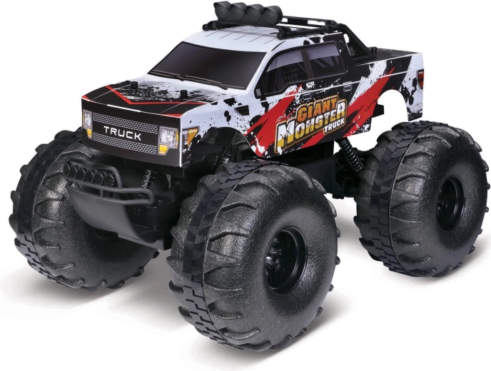 Maisto RC офроуд автомобил Giant Wheel Offroad бял