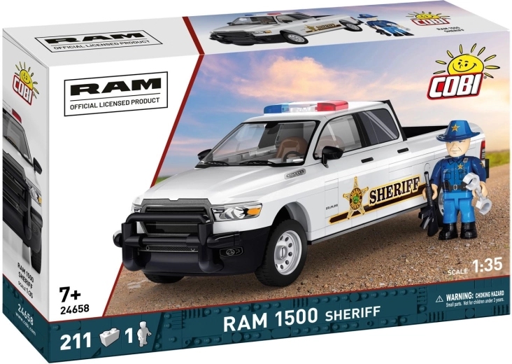 Cobi RAM 1500 Sheriff конструктор в мащаб 1:35 (211 части) - 1 брой