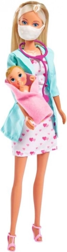 Steffi Doll Pediatrician with Stethoscope